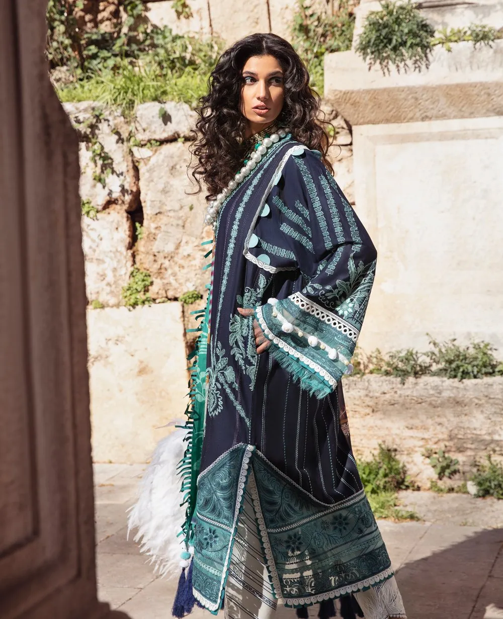 Republic Womenswear Selene Luxury Lawn Collection – D9-A