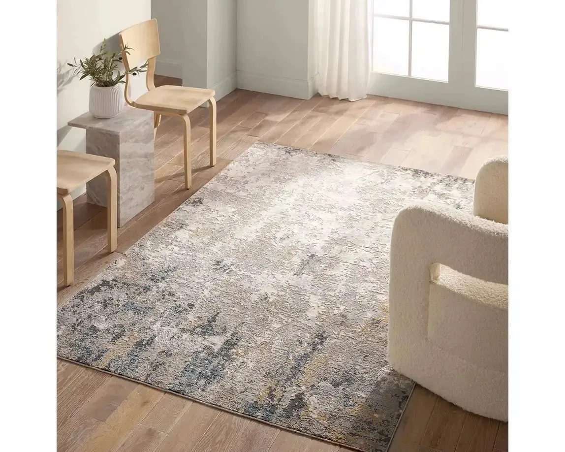 Requiem REQ03 Silver/Gold Rug