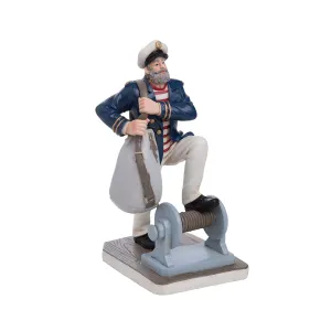 Resin Traveling Captain Figure 9.75”