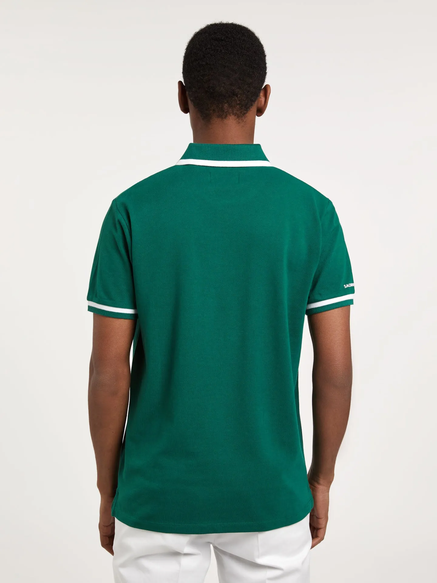 Respekt Polo Piqué Shirt With Branding On Placket