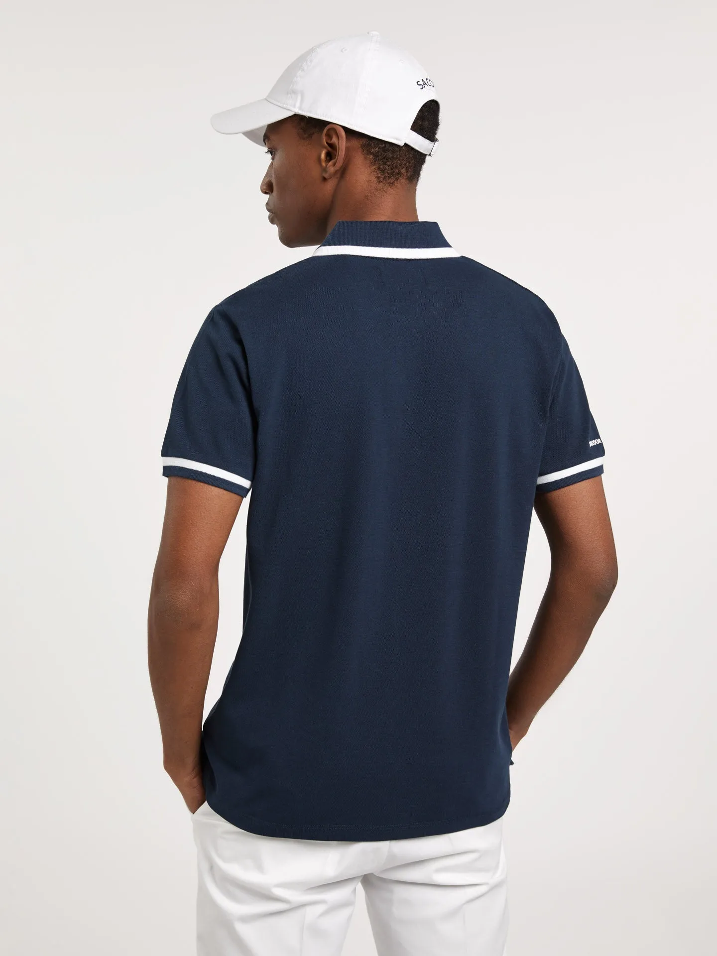 Respekt Polo Piqué Shirt With Branding On Placket