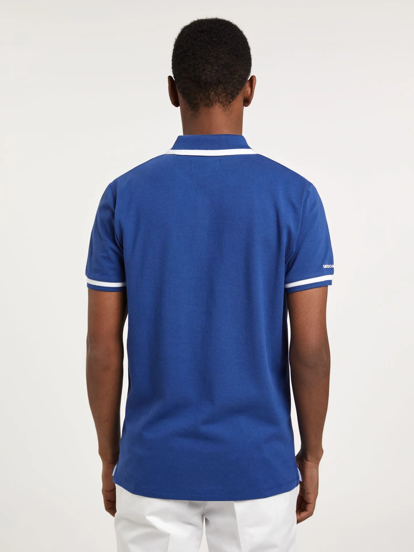 Respekt Polo Piqué Shirt With Branding On Placket