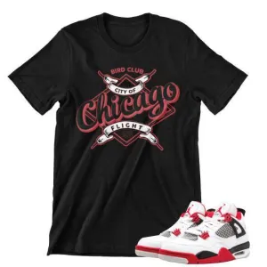 RETRO 4 FIRE RED OG Chicago SHIRT