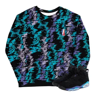 RETRO 6 AQUA BARCELONA SWEATSHIRT