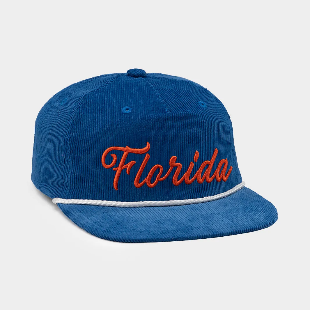 Retro-Inspired Florida Gators Corduroy Hat