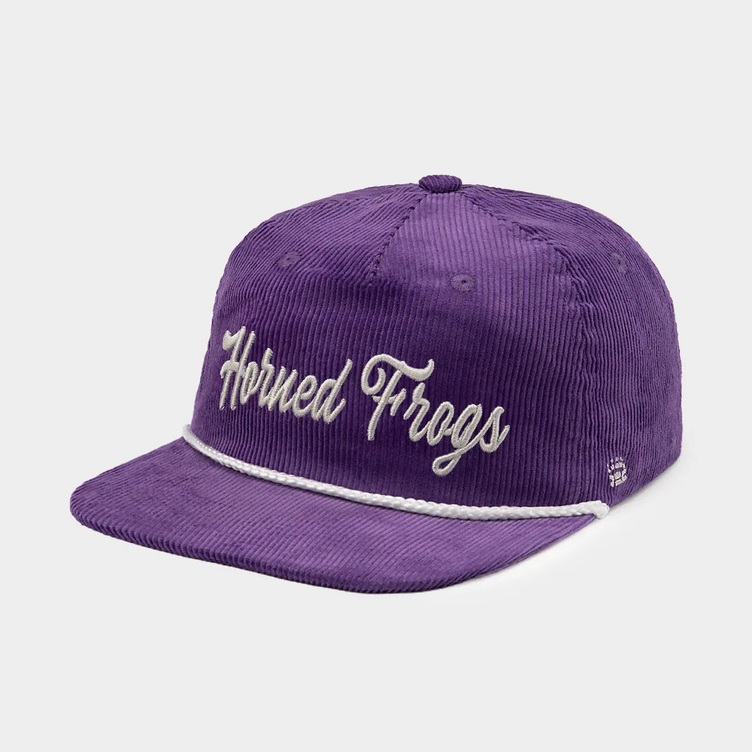 Retro-Inspired TCU Horned Frogs Corduroy Hat