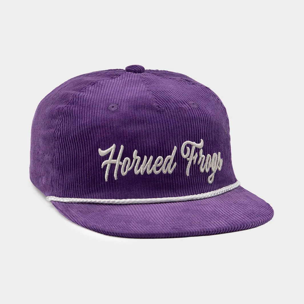 Retro-Inspired TCU Horned Frogs Corduroy Hat