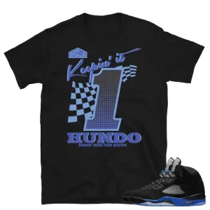 Retro Jordan 5 Blue Racer Shirt