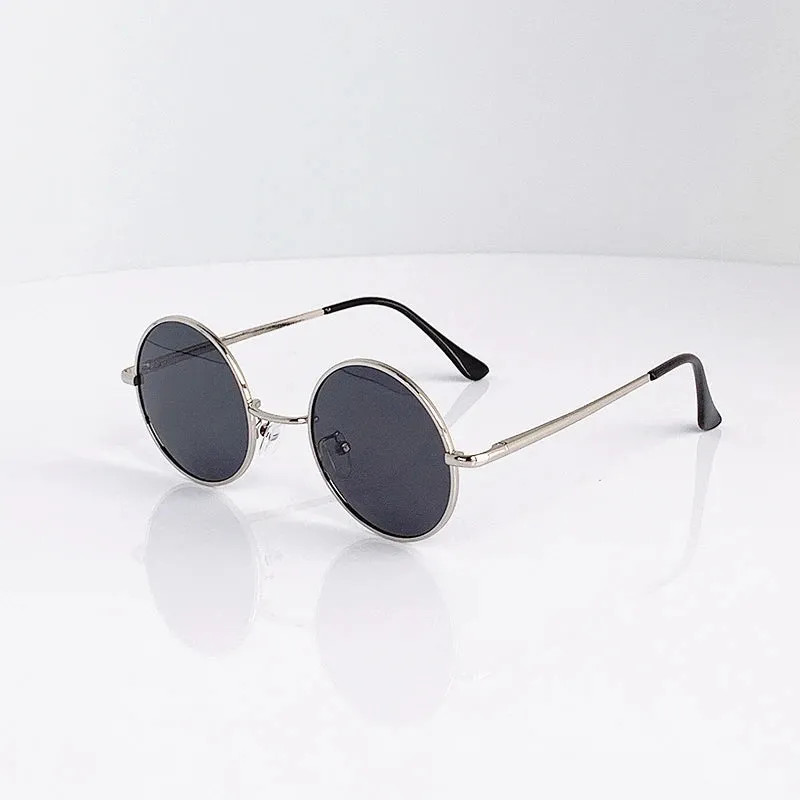 Retro Vintage Round Polarized Sunglasses Men