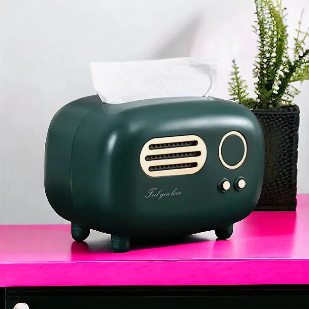 Retro Vintage Style Tissue Box