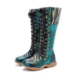 RetroChic Zip Comfort Luxury Kitten Heeled Boots