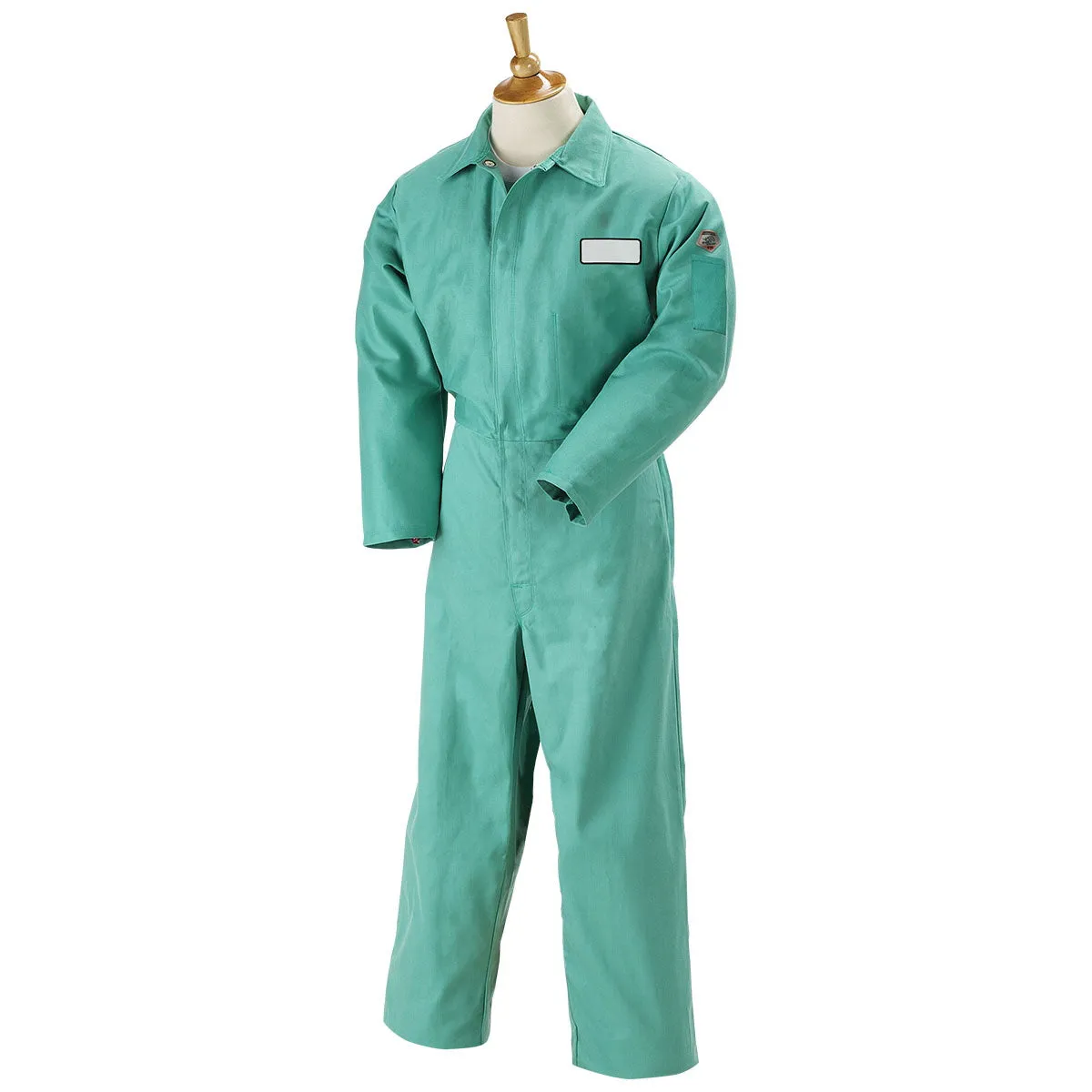 Revco Black Stallion 9oz Green FR Cotton Coveralls (F9-32CA/PT)