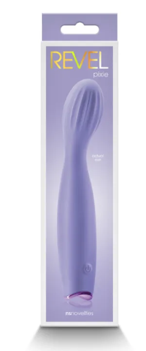 Revel “Pixie” Flexible G-Spot Vibrator -Purple