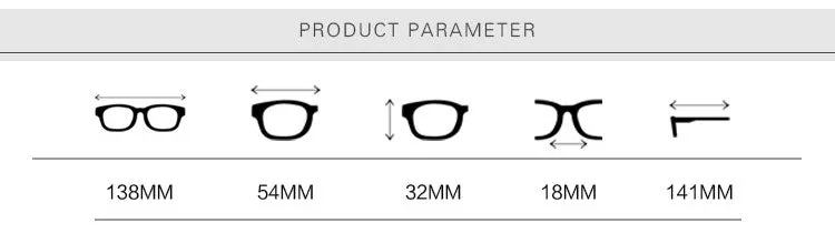 Reven Jate Men's Rimless Square Titanium Eyeglasses 633