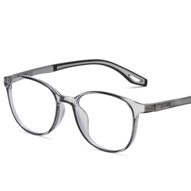 Reven Jate Unisex Full Rim Square Plastic Eyeglasses 81309