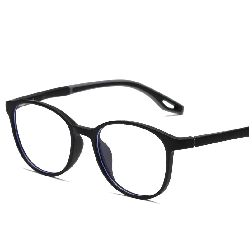 Reven Jate Unisex Full Rim Square Plastic Eyeglasses 81309