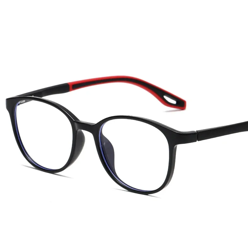 Reven Jate Unisex Full Rim Square Plastic Eyeglasses 81309