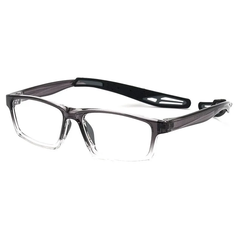 Reven Jate Unisex Full Rim Square Tr 90 Sport Eyeglasses 1219