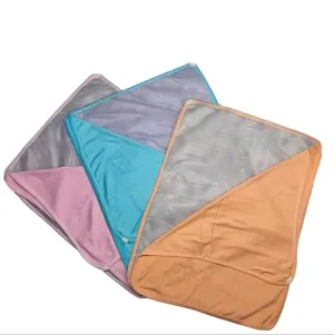 Reversible Microfiber Blankets, Assorted Colours, 180 x 230 cm, Set of 3