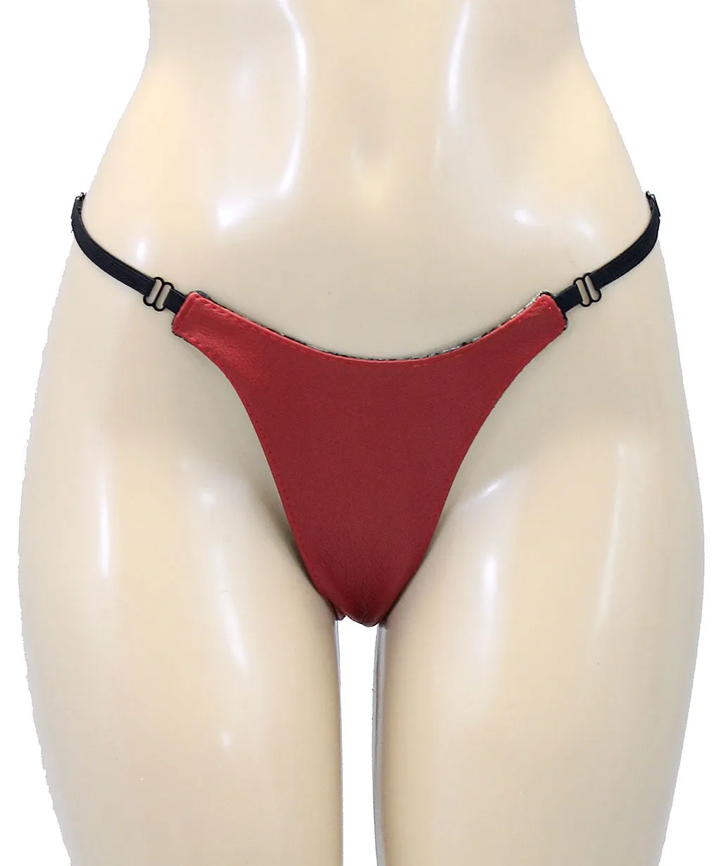 Reversible Snake & Leather G-String #UG421RX