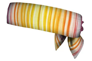 REVERSIBLE Watercolor Stripes Pink Lemonade/Pastel Head Tie (SKU 1258 HTB)