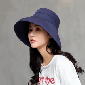 Reversible Wide Brim Summer Stylish Bucket Hat