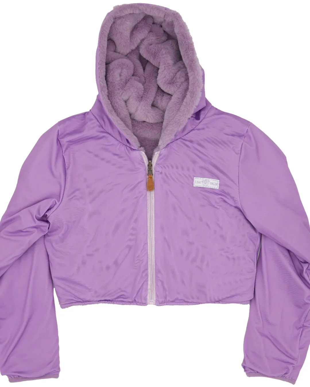 Reversible Womens Full Zip Hoodie