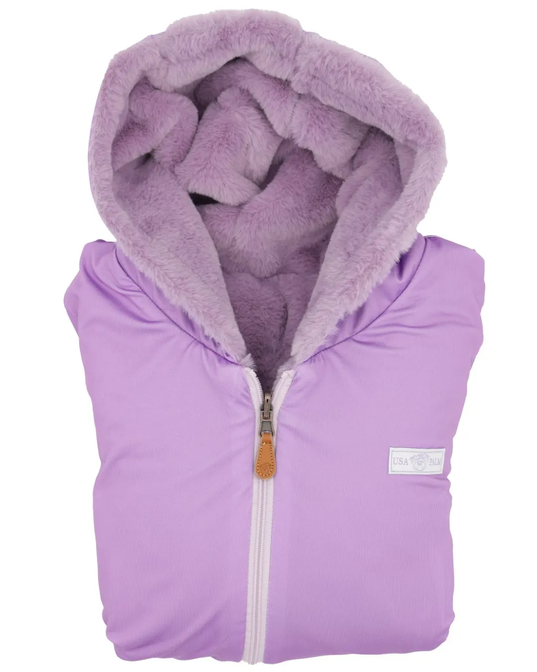 Reversible Womens Full Zip Hoodie