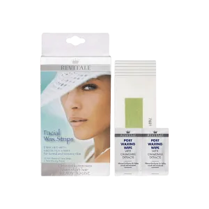 Revitale Facial Wax Strips 12pc