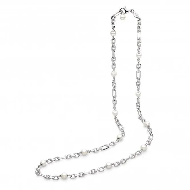 Revival Astoria Figaro Chain & Pearl 20" Station Necklace 90434FP