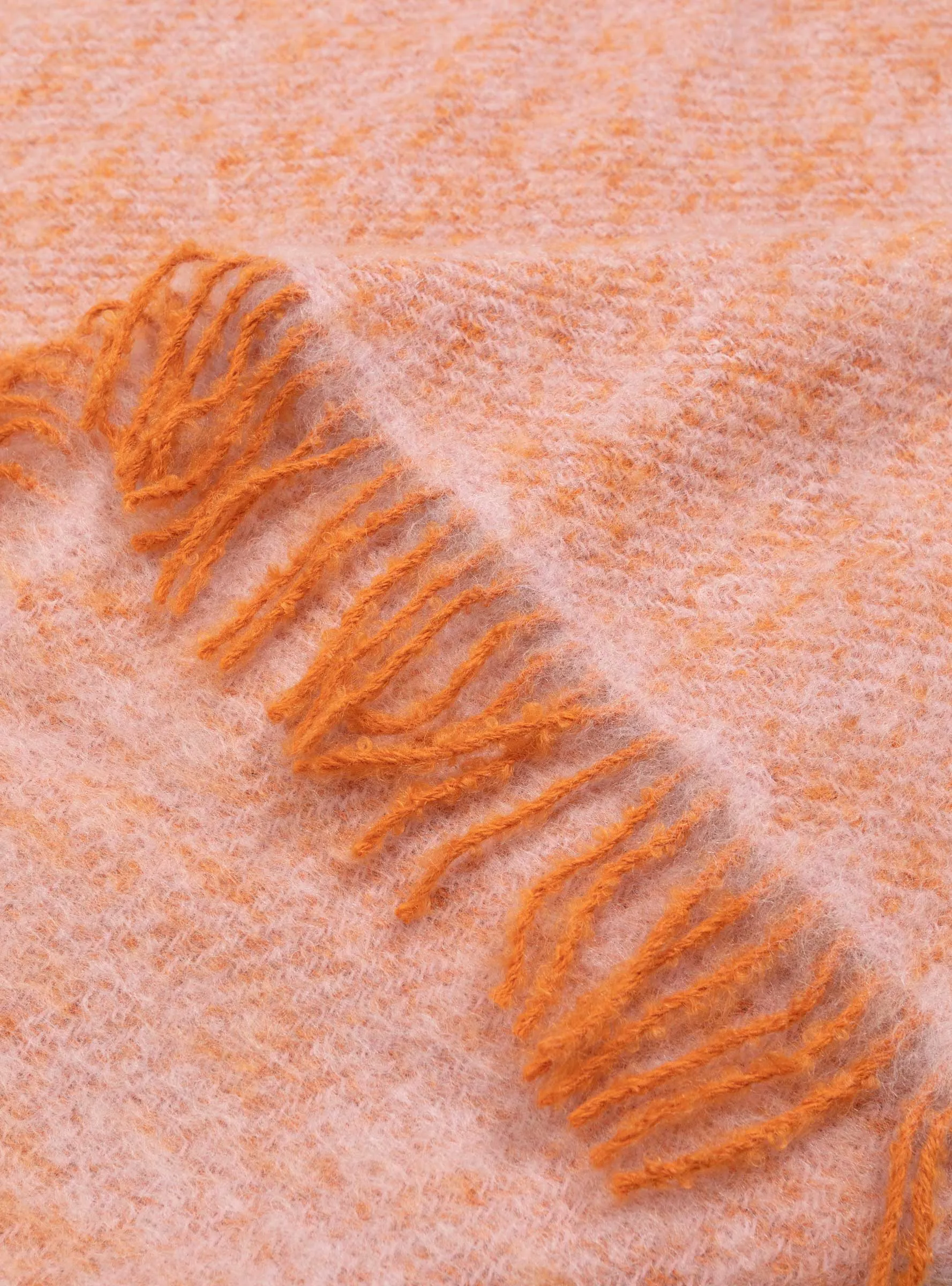 Revontuli Blanket Rose Pink & Rust Orange