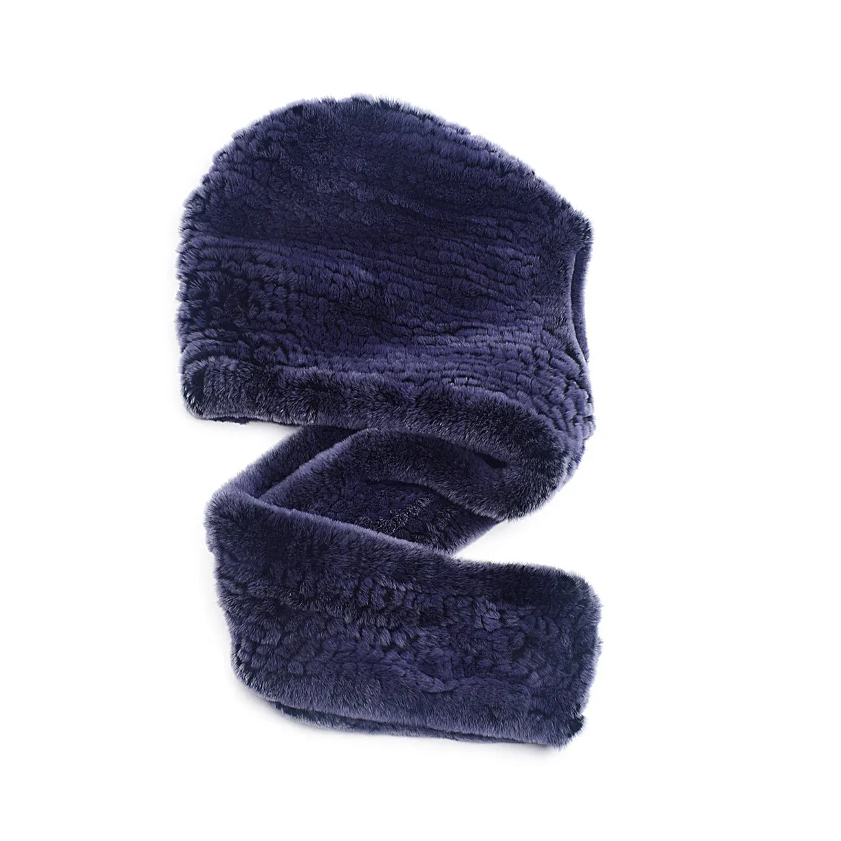 Rex rabbit fur snow cap all-encompassing towel cap one-piece winter warm and cold-proof thickened fur scarf cap