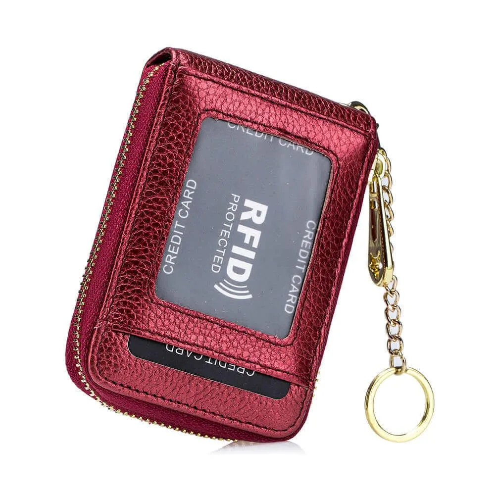 RFID Leather Card Holder Wallets NZ – Secure and Stylish