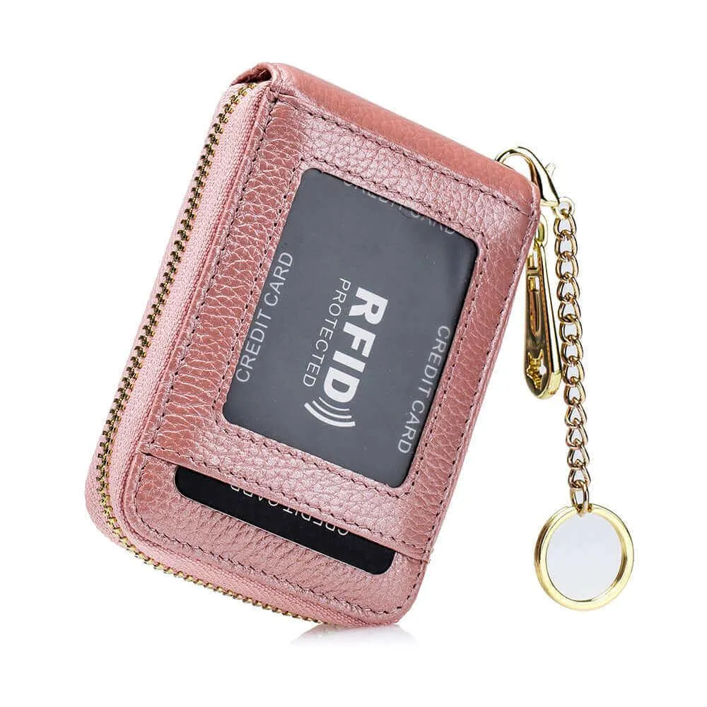 RFID Leather Card Holder Wallets NZ – Secure and Stylish