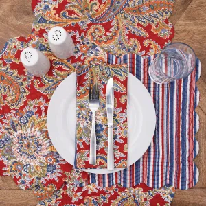 Rhapsody Paisley Table Linens