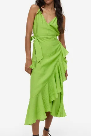 Rhodes Neon Green Dress