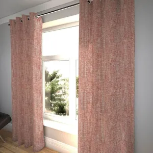 Rhumba Burnt Orange Curtains