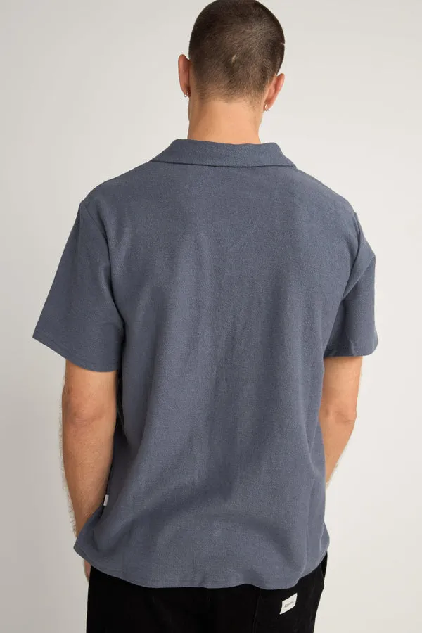 Rhythm Vintage Terry Polo - VINTAGE NAVY