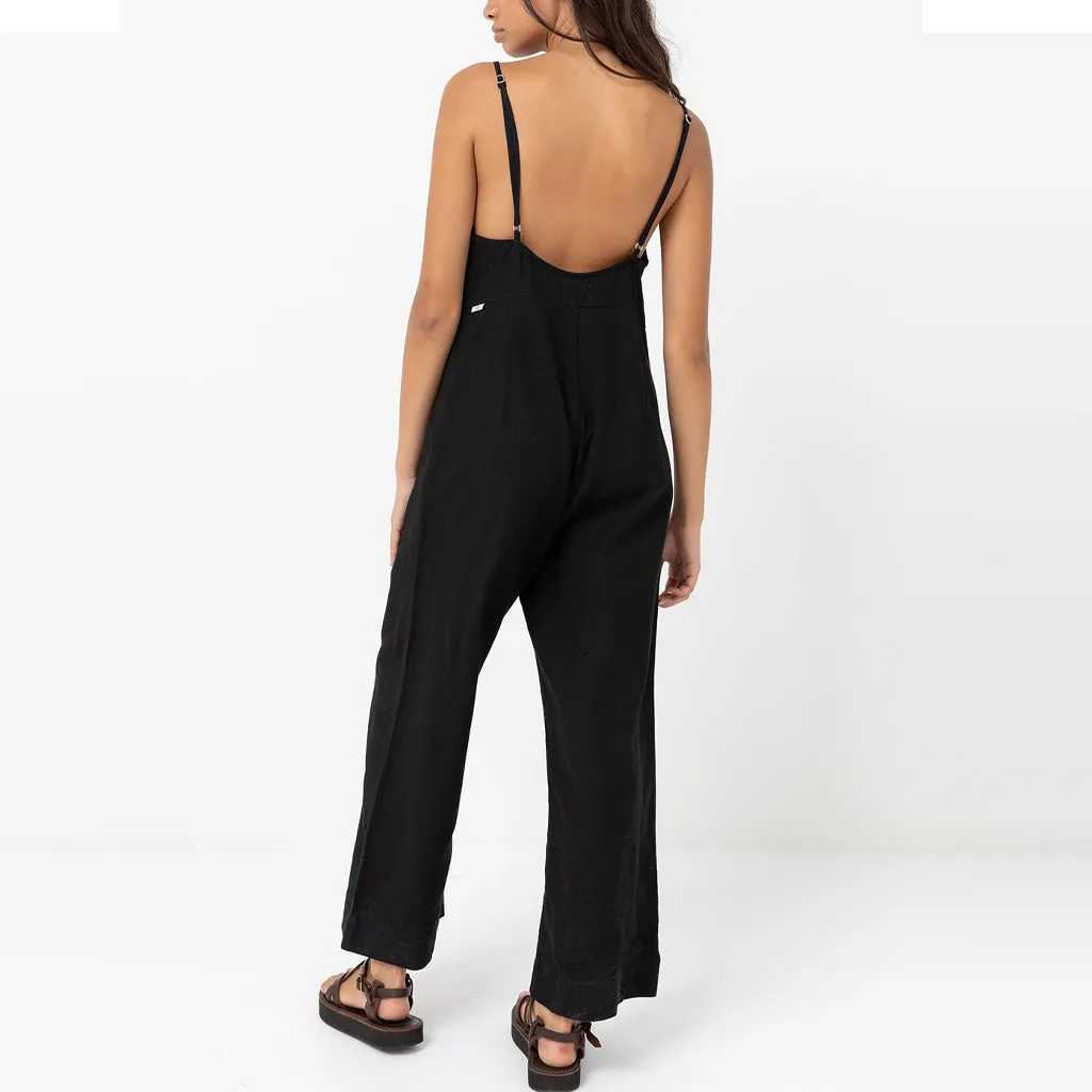 Rhythm Women's Classic Jumpsuit - Black