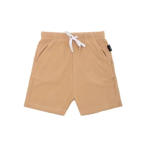 Ribbed Bamboo Everyday Shorts - Amber