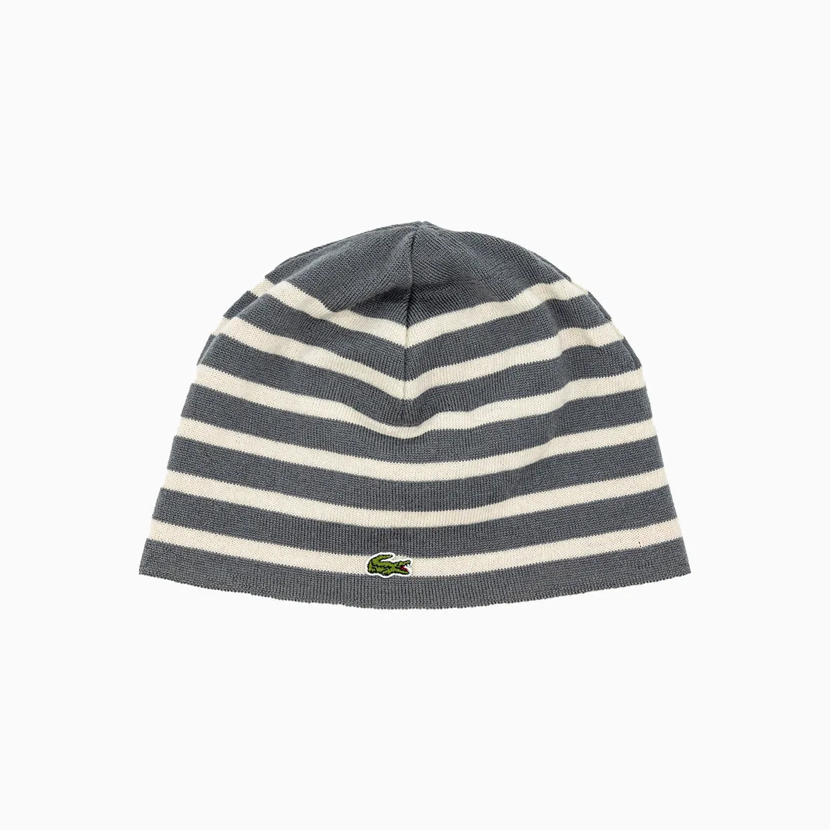 Ribbed Wool Reversible Beanie Hat