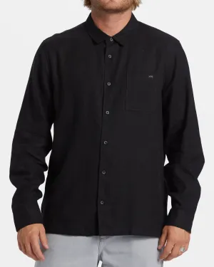 Ricardo Long Sleeve Shirt - Black