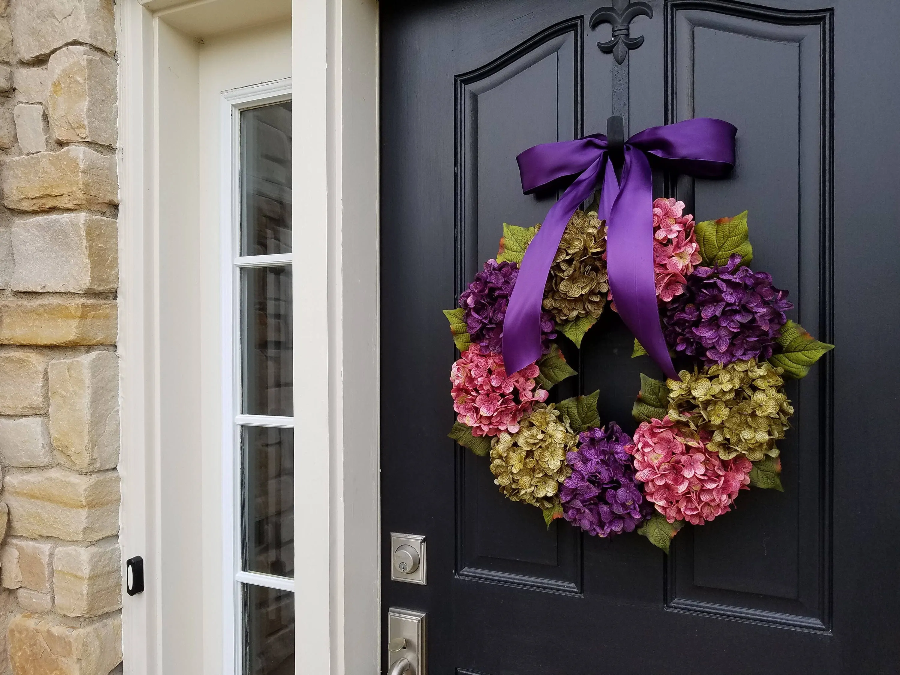 Rich Hydrangea Wreath