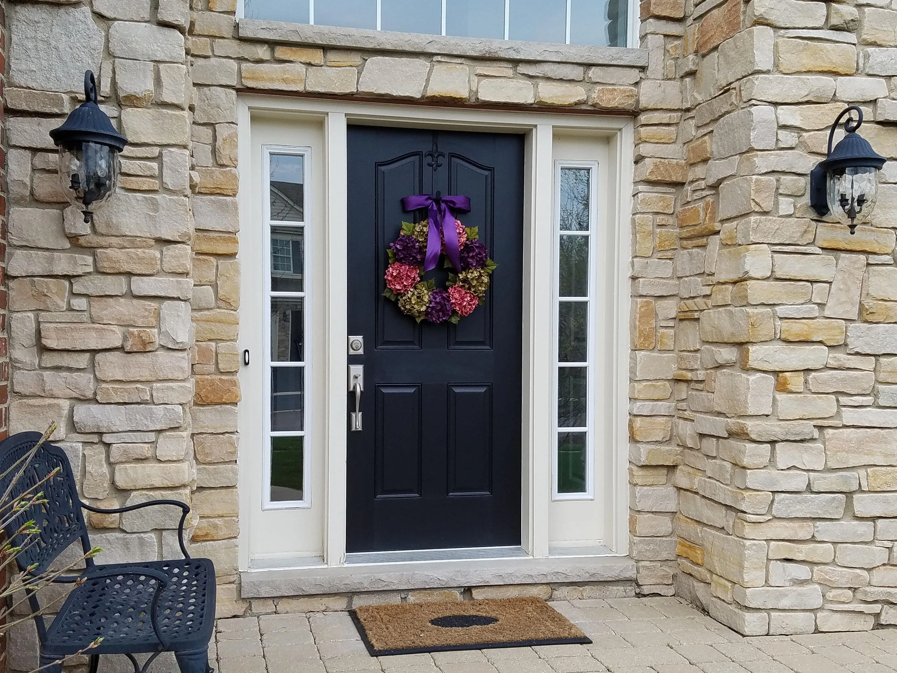 Rich Hydrangea Wreath