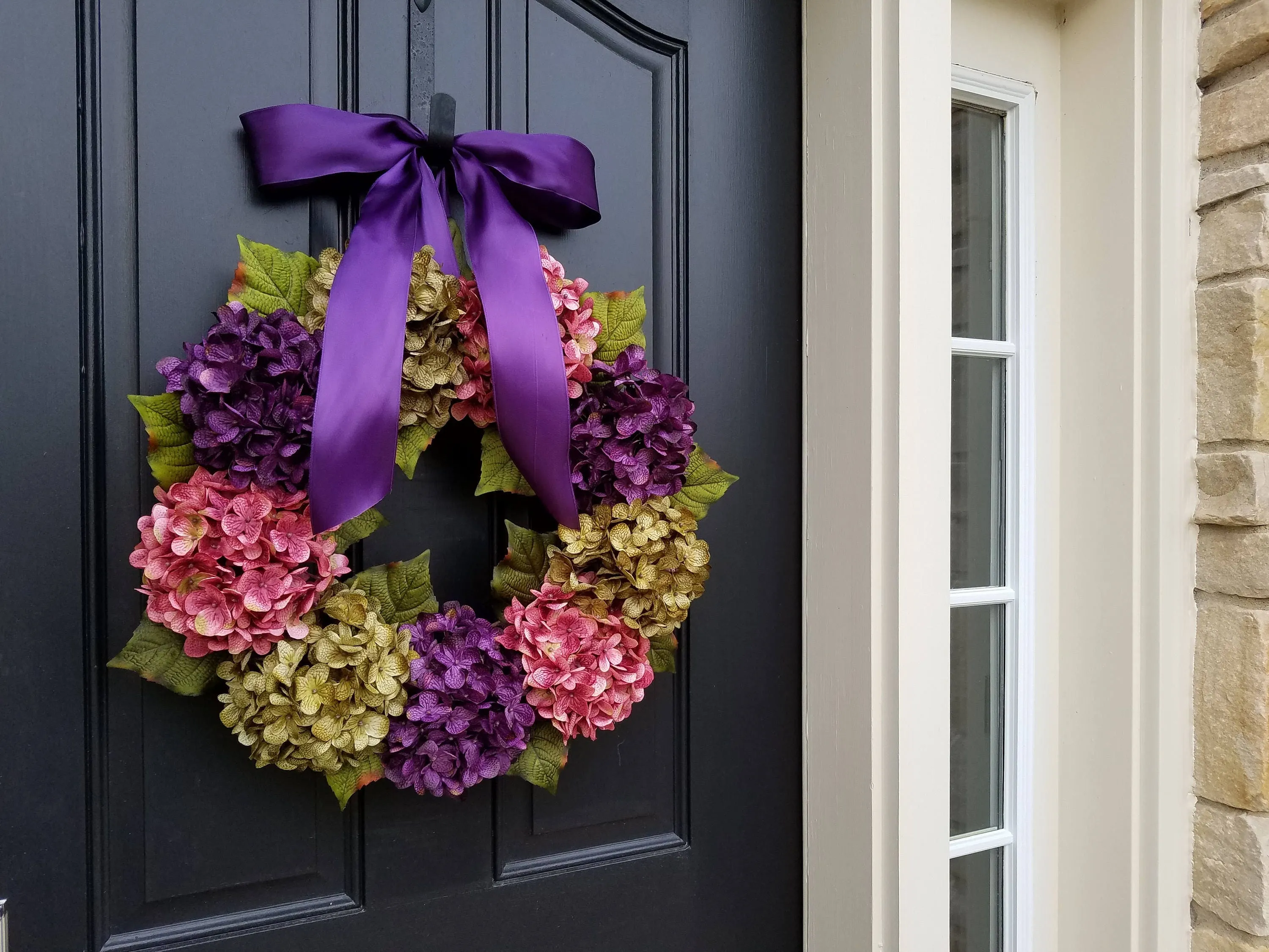 Rich Hydrangea Wreath