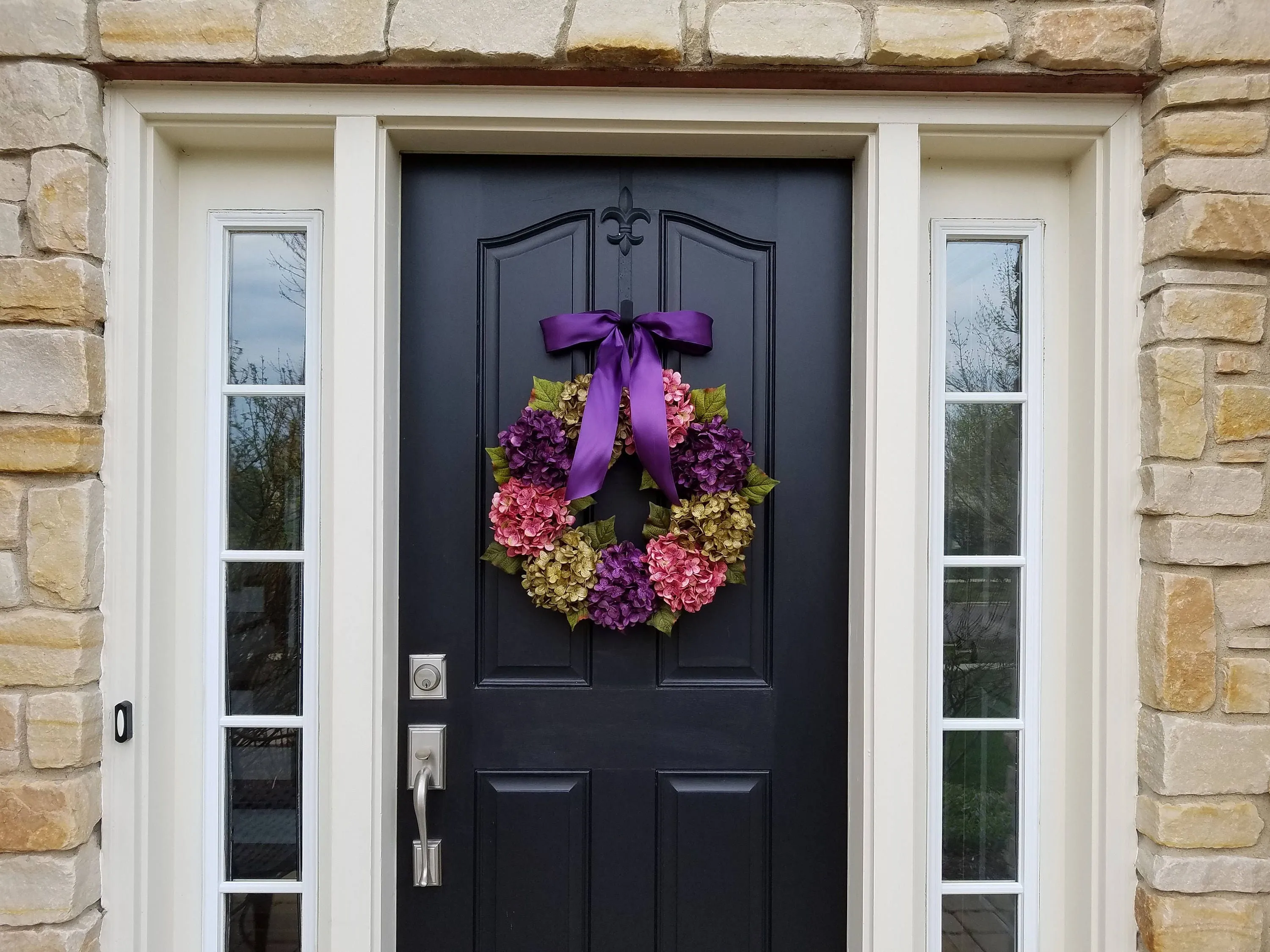 Rich Hydrangea Wreath