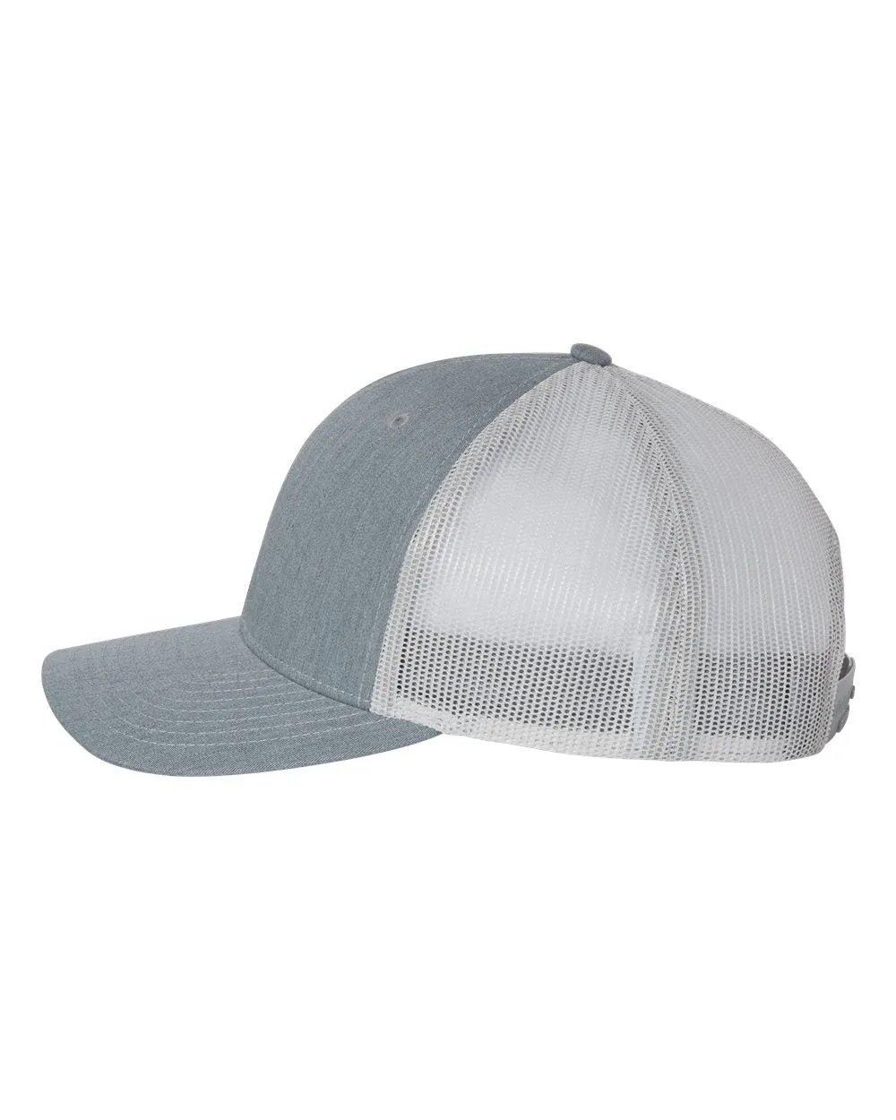 Richardson 112 Trucker Hat -Heather Gray / Light Gray