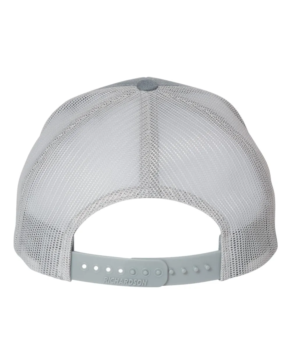 Richardson 112 Trucker Hat -Heather Gray / Light Gray