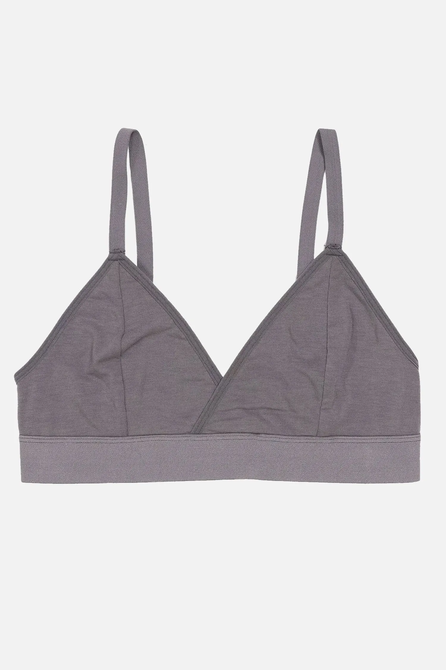 Richer Poorer Classic Bralette / Gunmetal