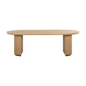 Richmond Interiors Belfort Dining Table – Natural Oak – 240cm